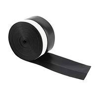 Jadpes Tira de Sellado de la Puerta, 5M 45mm Cinta autoadhesiva de la Ventana de la Puerta Tira de Sellado para la prevención del Polvo de los Insectos del Viento(Negro)