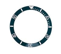 Jadpes Varillaje de dirección delantera, Inserto de bisel de reloj, Reloj de cerámica, Bucle de reloj de bisel (#3), Unisex, Modern, Multicolor, Cerámica