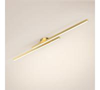 Jadssox Lámpara de Techo LED Moderna, lámpara Lineal, lámpara de Techo, lámparas Modernas Cerca del Techo, Tira Larga, Luces de Techo empotradas para Dormitorio, Pasillo, Cocina