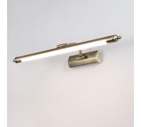 Jadssox Lámparas De Espejo Ajustables Con Luz De Tocador Lineal LED Sobre Espejo, Accesorio De Iluminación De Baño Con Barra De Níquel, Luces De Espejo De Tocador For Baño, Gabinete Con Espejo(56m)