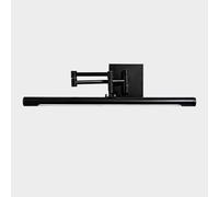 Jadssox Luz De Tocador LED Negra Iluminación De Imagen For Gabinete De 44 Cm Con Brazo Extensible, Lámpara De Pared De Baño Ajustable Sobre Espejo, Luces De Tocador For Vestidor Galería