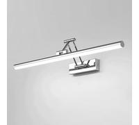 Jadssox Luz LED para tocador de baño, lámpara de baño Moderna cromada, luz sobre Espejo, Brazo oscilante Plegable, ángulo de luz de baño, Barra de luz de tocador Ajustable para baño