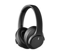 JADUFHU Auriculares Bluetooth Over-Ear, 82 Horas de autonomía, Bluetooth 5.4, Plegables, micrófono Integrado, inalámbricos y cableados, Plegables para Viaje, Trabajo, Estudio, Negro