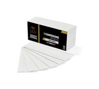 JaDy - Toallas desechables dobladas en V | Celulosa 100% pura | Compatibles con dispensador universal | Multiusos para baños, hogares y comercios, blanco, 210 unidades, papel