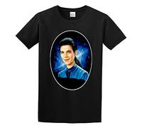 Jadzia Dax Men's T-Shirt Unisex Black Cotton Hip Hop Print tee Shirts 3XL