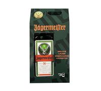 JÄGERMEISTER - Licor de Hierbas All Together Pack 1750 ml + Set de Vasos + Dispensador, con 56 Ingredientes Naturales