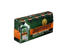 JÄGERMEISTER - Licor de Hierbas Pack 10 x 20 ml, con 56 Ingredientes Naturales