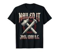 Jael Nailed It Funny Bíblica Historia Carpa Peg Gráfico Camiseta