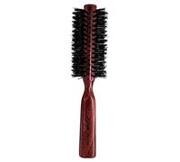 Jäneke cepillo cuerpo de madera oscuro Bubinga y cerdas negras - 48 G