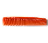Jäneke Peine COLOURED Arancio Orange de 20 cm para hombre y mujer, dientes finos y anchos (803 ARA)