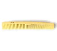 Jäneke Peine de pelo Marfil de 18 cm, color arena, para hombre y mujer, dientes finos y anchos (804 IVO)