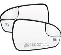 Jaeooai Espejo retrovisor exterior con calefacción gran angular versión estadounidense para Mondeo per MK4 para Fusion 13-20