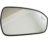 Jaeooai Espejo retrovisor lateral con advertencia Para punto ciego y calefacción automática para Fusion 2013-2020(Right)
