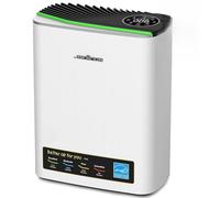 Jafända Purificadores de Aire para Hogar, Habitación Grande de Hasta 1100 Pies Cuadrados, Filtro HEPA, Carbón Activado que Elimina el 99.97% Polvo, Olor al Humo, Polen,con Alexa,APP(plata)