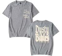 JAFCUE Europa Y América Josiah Queen Merch Camisetas, Unisex Casual Manga Corta Gráfica Impresión tee Ropa De Calle(5,XS)
