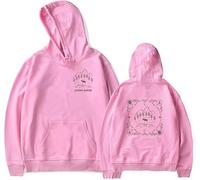 JAFCUE Europa Y América Josiah Queen Unisex Estilo Calle Sudadera con Capucha, Sudadera De Manga Larga Impresa Casual para Hombres Y Mujeres(XS-3XL)(3,XXL)