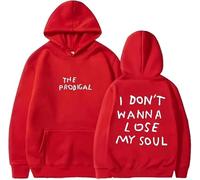 JAFCUE Europa Y América Josiah Queen Unisex Estilo Calle Sudadera con Capucha, Sudadera De Manga Larga Impresa Casual para Hombres Y Mujeres(5,3XL)