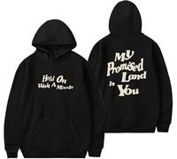JAFCUE Primavera Y Otoño Josiah Queen Unisex Estilo Calle Sudadera con Capucha, Sudadera De Manga Larga Impresa Casual para Hombres Y Mujeres(XS-3XL)(1,S)