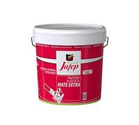 JAFEP Pintura Plastica Mate Colores Vivos Interior Rojo Vivo 4 L
