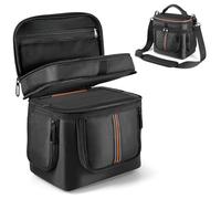 Jaffzora Bolsa de transporte portátil para estación de energía para Jackery, Black, Approx. 12" L x 8" W x 6" H, Clásico