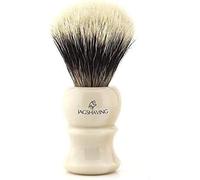Jag Shaving Brocha de afeitar de pelo de tejón con mango de resina