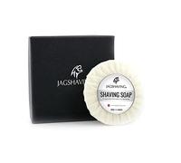 Jag Shaving Jabón de afeitar para hombre, jabón de afeitar cremoso para una espuma rica, recambio de jabón de afeitar hidratante para afeitado tradicional, se adapta a todos los tipos de piel