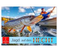 Jagd auf den Hecht (Wandkalender 2026 DIN A2 quer), CALVENDO Monatskalender: Für echte Anglerherzen.