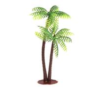 JAGENIE Mini Paisaje de Paisaje Artificial de Palmeras de Coco, decoración de Interiores