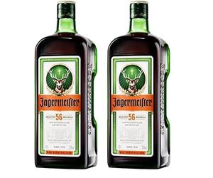 Jagermeister Botella - 1750 ml (Paquete de 2)