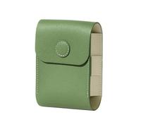JAGTRADE Bolsa de transporte de piel para pelotas de golf, bolsa de almacenamiento portátil para la cintura, bolsa de almacenamiento ligera para pelotas de golf, bolsa de piel para camisetas de golf,