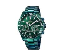 JAGUAR Reloj Hombre J990/1 Smartwatch Caja de Acero Inoxidable 316l Verde Correa de Acero Inoxidable 316l Verde