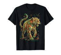 Jaguar Azteca Guepardo Maya Indígena Inca Jaguar Maya Camiseta