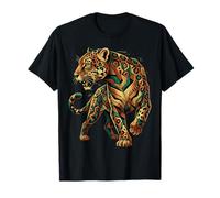Jaguar Azteca Maya Indígena Inca Guepardo Maya Camiseta