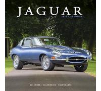 Jaguar Calendar 2025 Square Car Wall Calendar - 16 Month