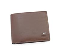 JAGUAR Cartera Hombre Piel Equipado con Ranuras para Tarjetas Protegidas por RFID, Billeteras Regalos Originales para Hombre Diseño Clásico y Refinado, Monedero Tarjetero Ligero (75 g) Azteca