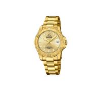 JAGUAR Reloj Modelo J898/2 de la colección Woman, Caja de 34 mm champán con Correa de Acero Chapado para señora