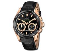 Jaguar Reloj híbrido Connected J959/1 Hombre — cuero negro, 10 ATM, control música