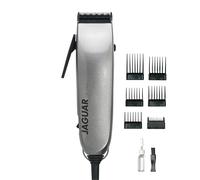 JAGUAR Cortapelos CM 2000 Silver | Cortapelos profesional para la red eléctrica incl. juego de peines y sistema de fijación rápida | Del profesional para usted