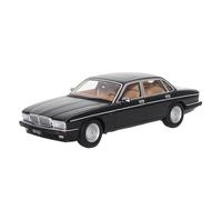 Jaguar Daimler XJ6 Negro Escala 1:18 Modelo a Escala Metal Fundido Coche acción Coleccionable Recuerdo y exhibición Adorno Decoración del Hogar