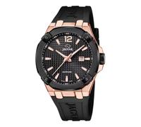 JAGUAR Diplomatic Reloj para Hombre Analógico de Cuarzo con Brazalete de Silicona J1013/1