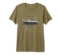 Jaguar E - Camiseta clásica con diseño de Coche Camiseta Premium