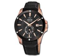 Jaguar Hombre Reloj Análogo Deporte J882/1 Pulsera de Cuero Acm Negro UJ882/1