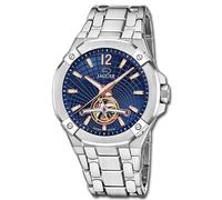 JAGUAR Swiss Made Reloj Automático Hombre de Acero Inoxidable 316l Plateado Reloj Analógico Hombre - Cristal Zafiro de Alta Resistencia - Resistente al Agua 10 ATM J1007/2 Automatico