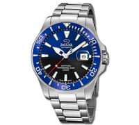 Jaguar Reloj de Hombre Acero Inoxidable Plata Pro Diver Buzo Pulsera Uj886/5