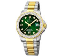 Jaguar Reloj de Mujer Acero Inoxidable Oro Plata Ejecutivo Pulsera Uj893/3