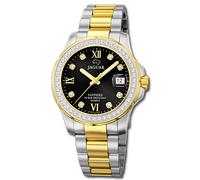 Jaguar Reloj de Mujer Acero Inoxidable Oro Plata Ejecutivo Pulsera Uj893/4