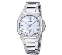 JAGUAR Reloj Mujer J1027/1 Rondcarre Caja de Acero Inoxidable 316l Plateado Correa de Acero Inoxidable 316l Plateado