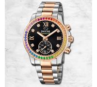 Jaguar Reloj de Mujer Acero Inoxidable Plata Oro Rosa Connected Pulsera UJ981/5