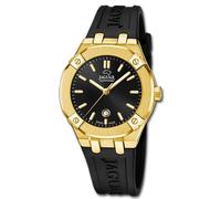 Jaguar Reloj de Mujer Silicona Negro jaguar Diplomatic Pulsera Uj1018/1