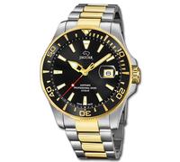 Jaguar Reloj Hombre Acero Oro Plata Pro Diver Buzo de Pulsera Uj863/D